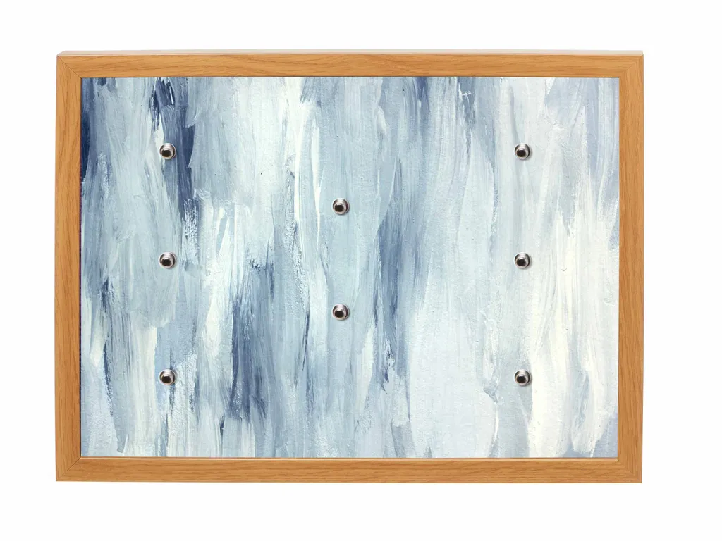 Universalboard "Fine Art Oak S40" Motiv 107 Kunst / Magnettafel, Schlüsselboard, Wandbild  40x30cm Rahmen Eiche-Nachbildung